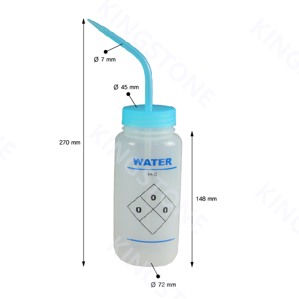 WATER Label Squeeze Bottle