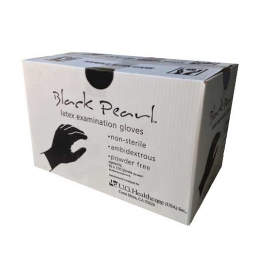 ★할인 Black Pearl Latex Glove